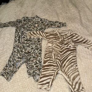 Banana Republic Kids' Zebra and Camouflage Footies